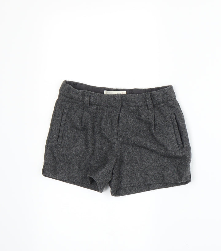 Zara Girls Grey   Hot Pants Shorts Size 5 Years