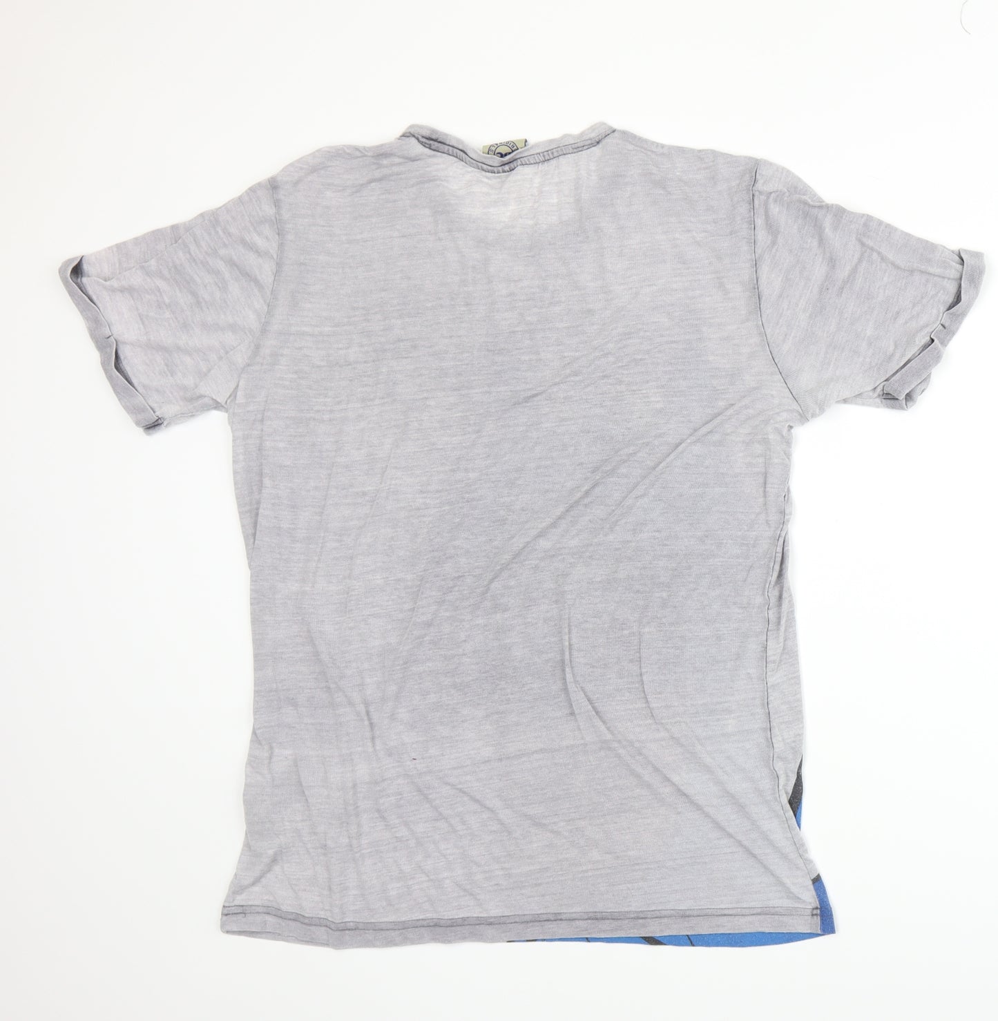 DC Comics Mens Grey    T-Shirt Size L