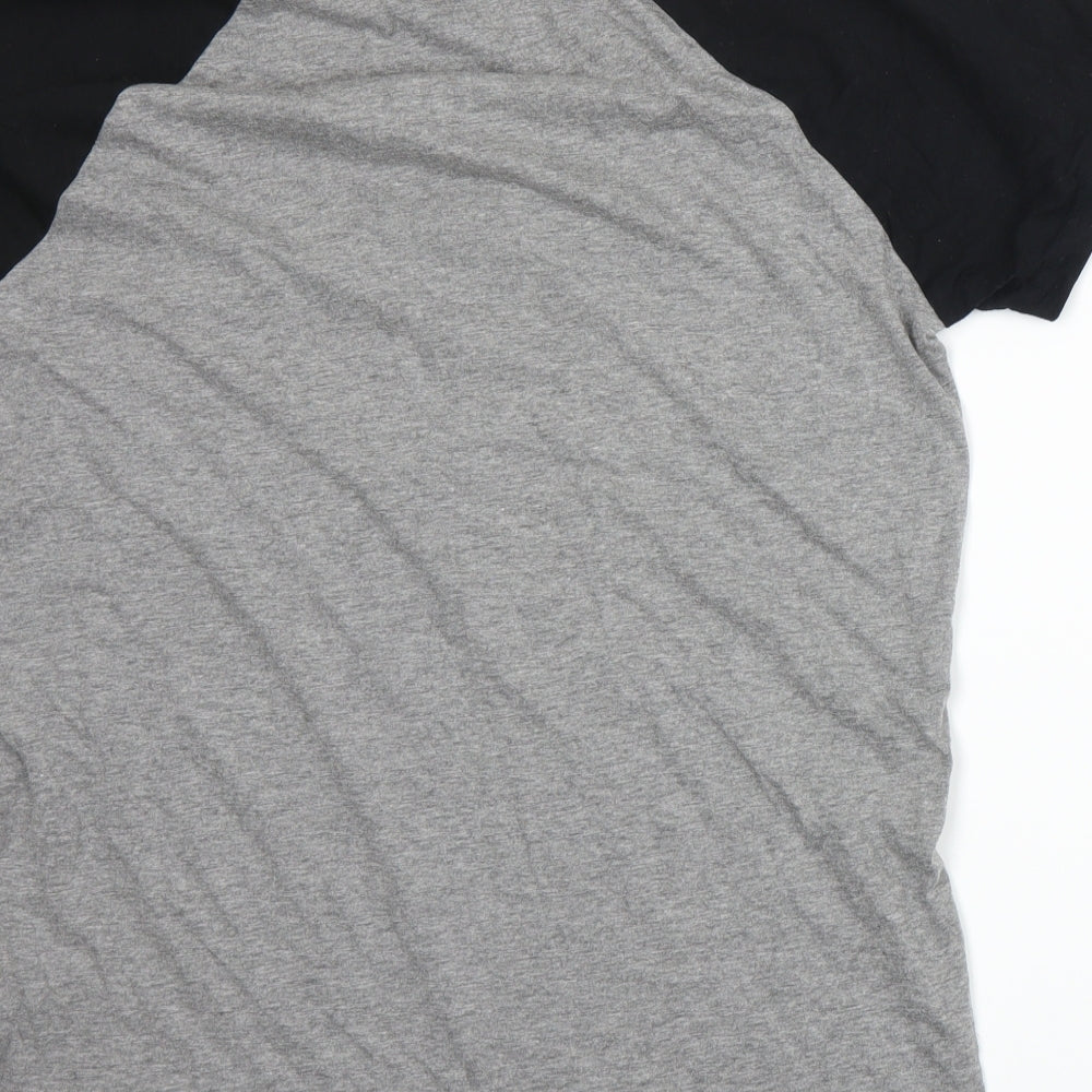 George Mens Grey    T-Shirt Size L