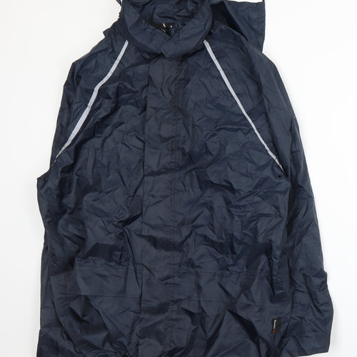 Pro Climate Mens Blue   Rain Coat Coat Size S
