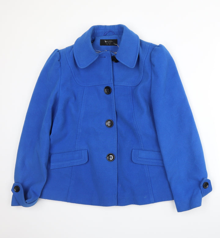 W Womens Blue   Jacket  Size 14