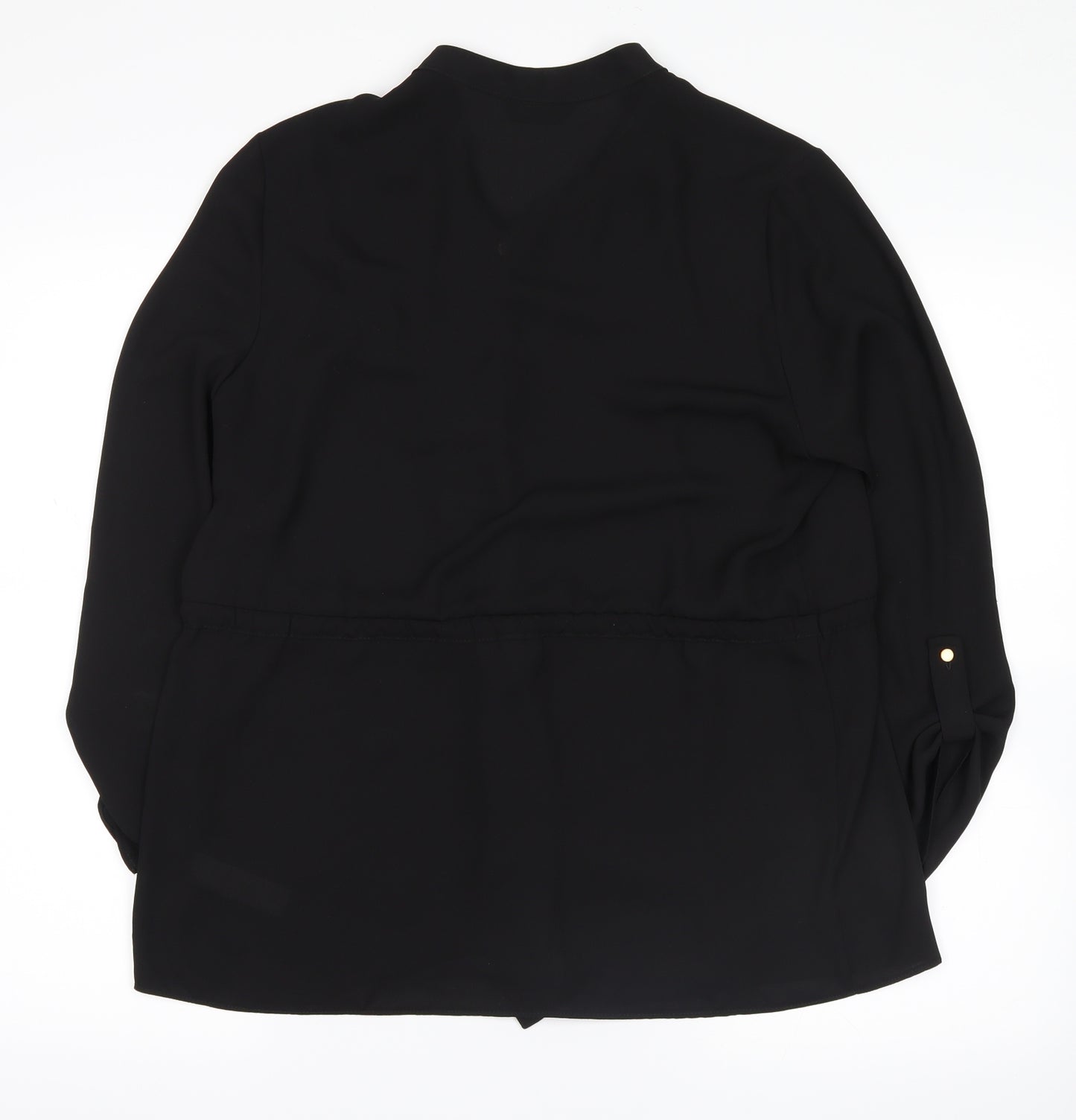 F&F Womens Black   Basic Blouse Size 12