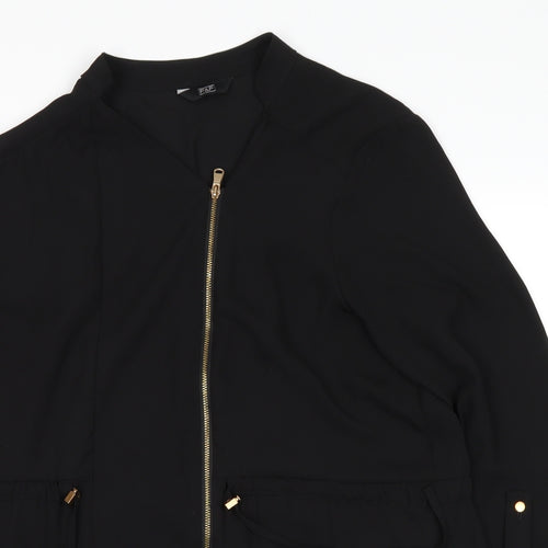 F&F Womens Black   Basic Blouse Size 12