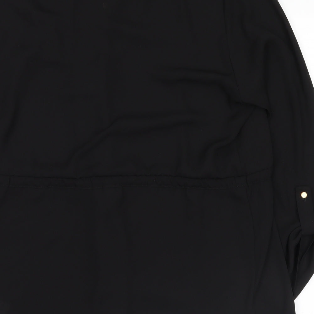 F&F Womens Black   Basic Blouse Size 12