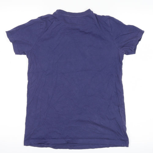 F&F Boys Blue   Basic T-Shirt Size 11 Years  - shark