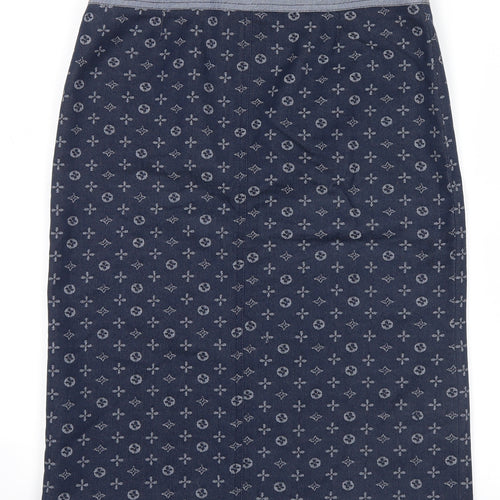 no brand Womens Blue   Straight & Pencil Skirt Size 10