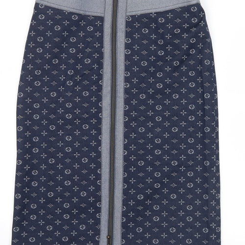 no brand Womens Blue   Straight & Pencil Skirt Size 10