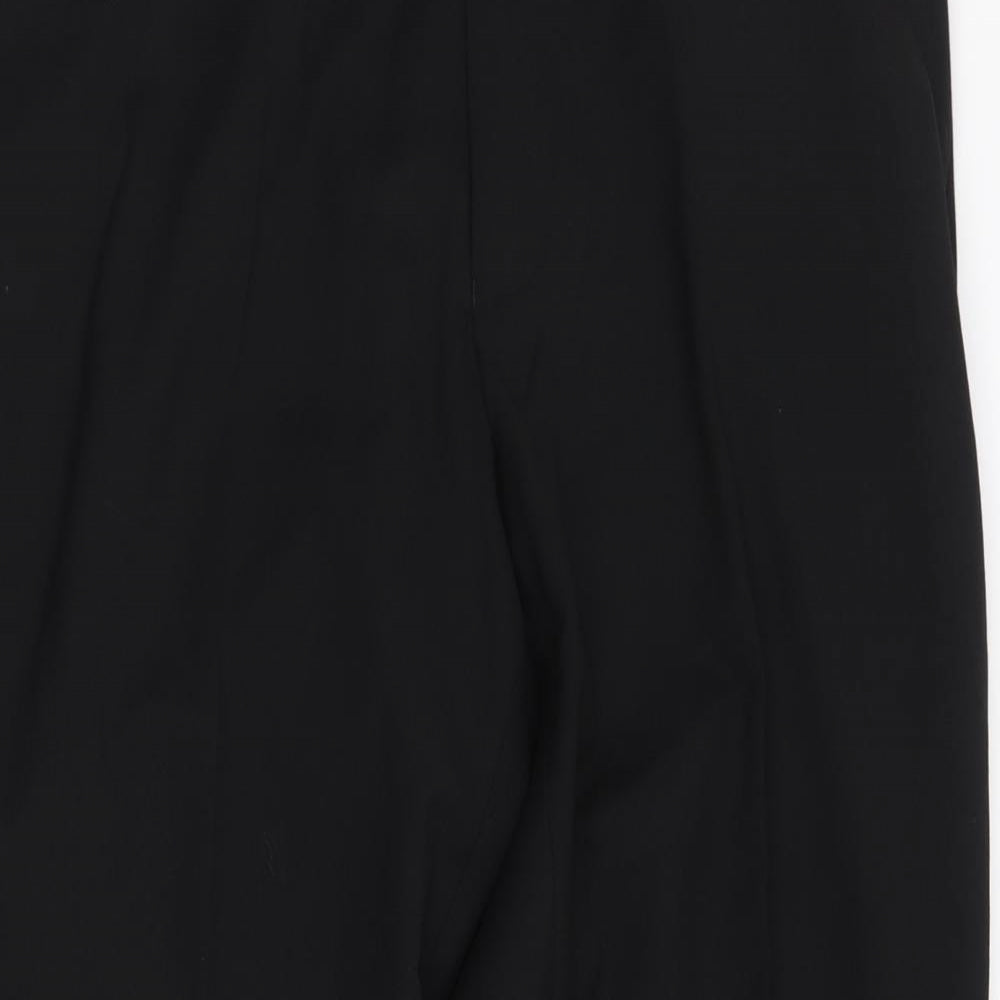 Marks and Spencer Mens Black   Trousers  Size 36 in L24 in