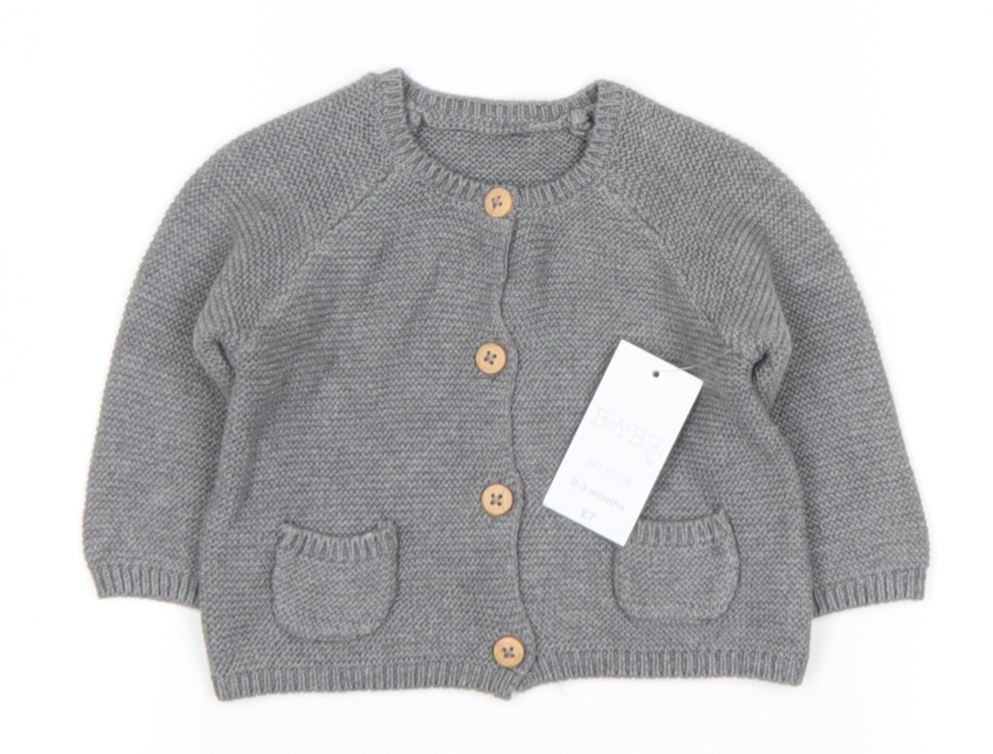 Baby  Green   Cardigan Jumper Size 0-3 Months