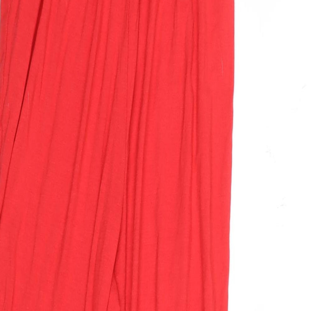 George Womens Red   Trousers One-Piece Size 10 L26 in