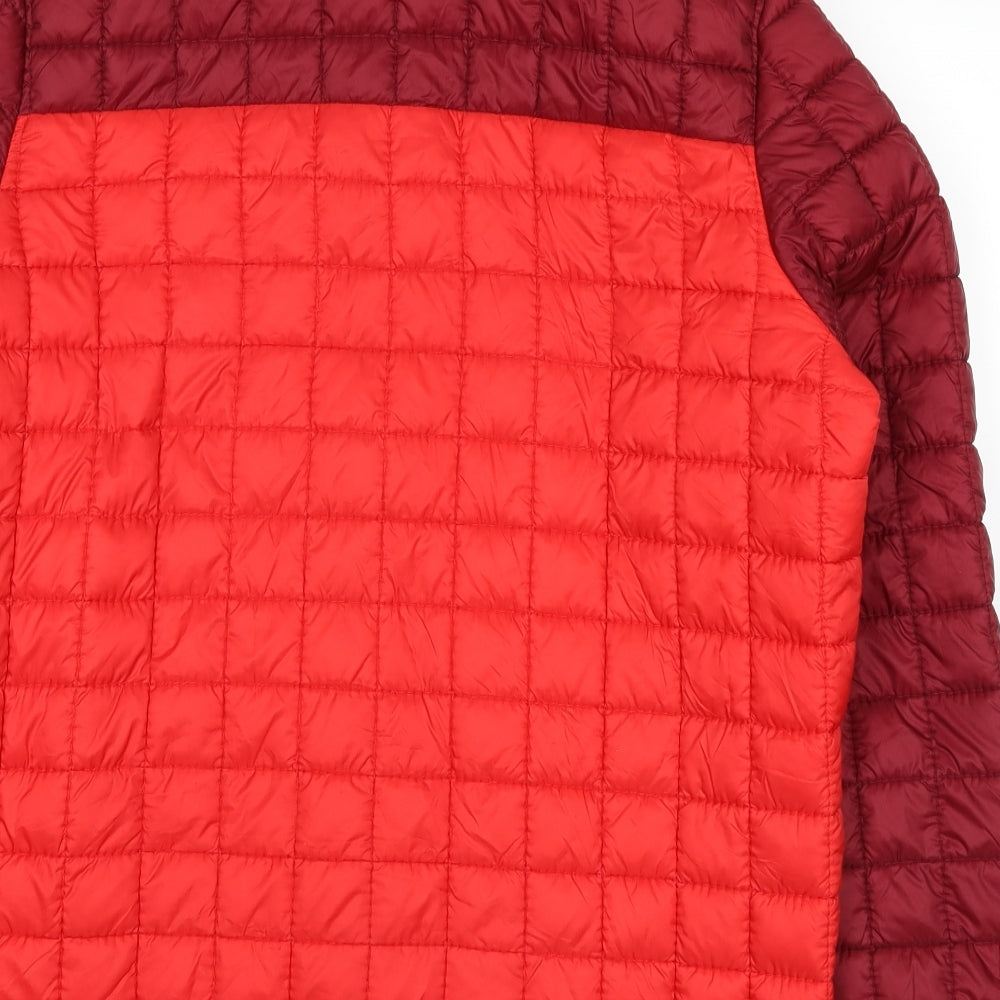 Crivit Mens Red   Puffer Jacket Coat Size XL
