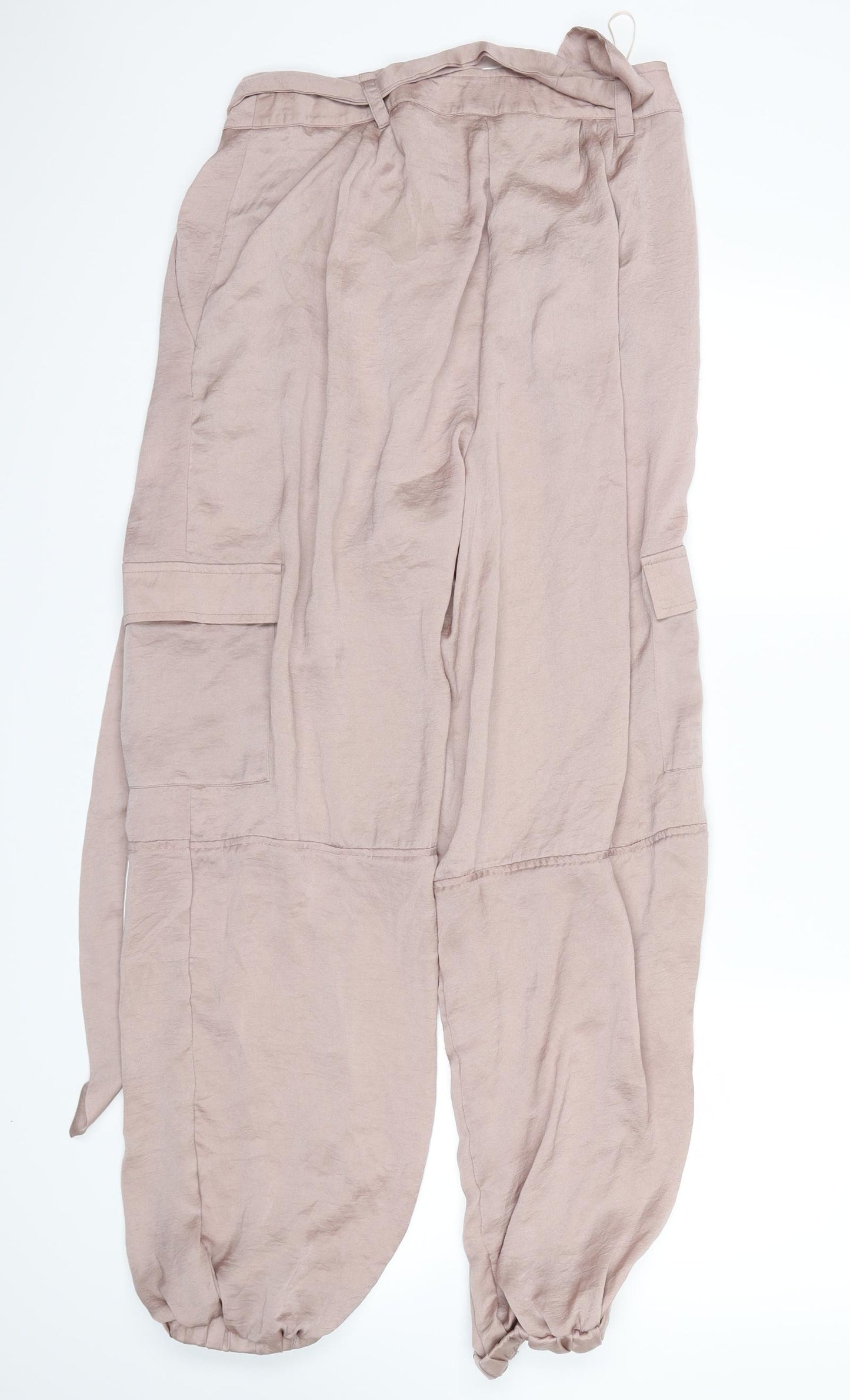 missguieded Womens Pink   Harem Trousers Size 12
