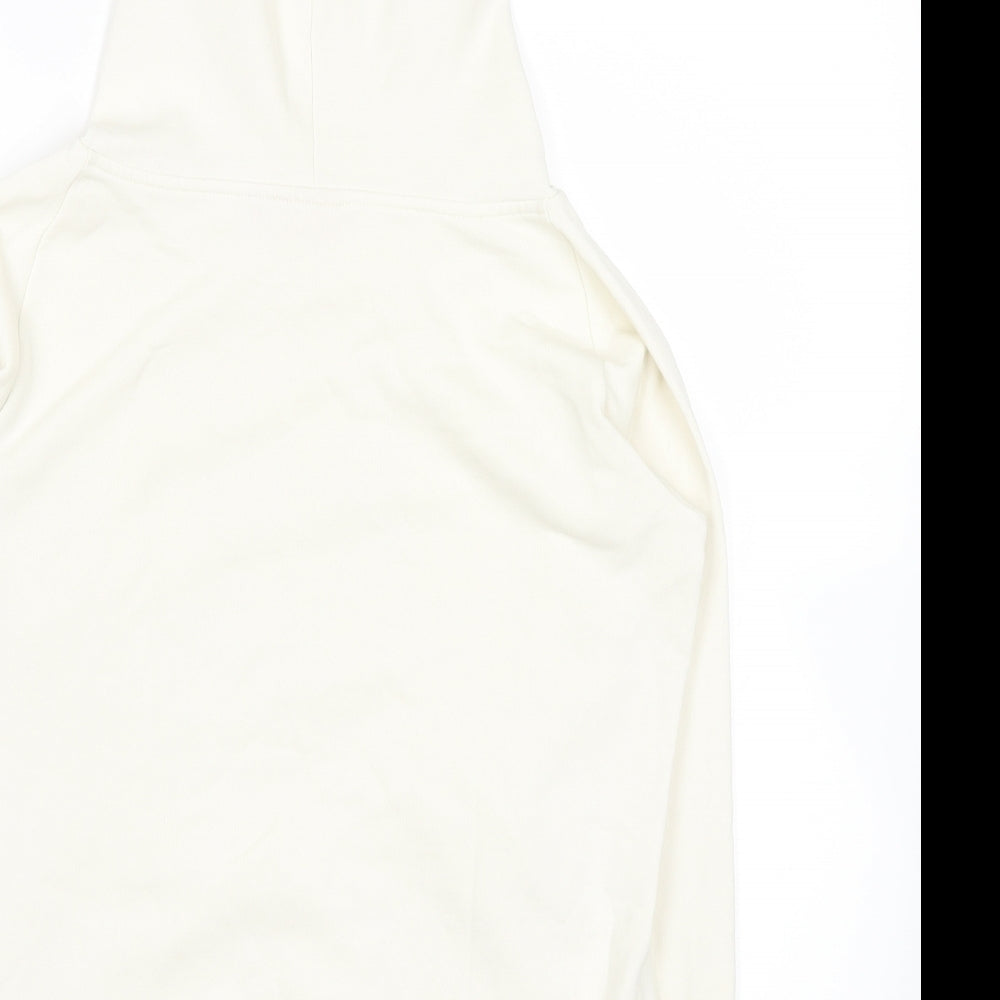 PUMA Womens White   Pullover Hoodie Size S  - puma