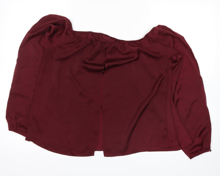 River Island Womens Red   Basic Blouse Size 12