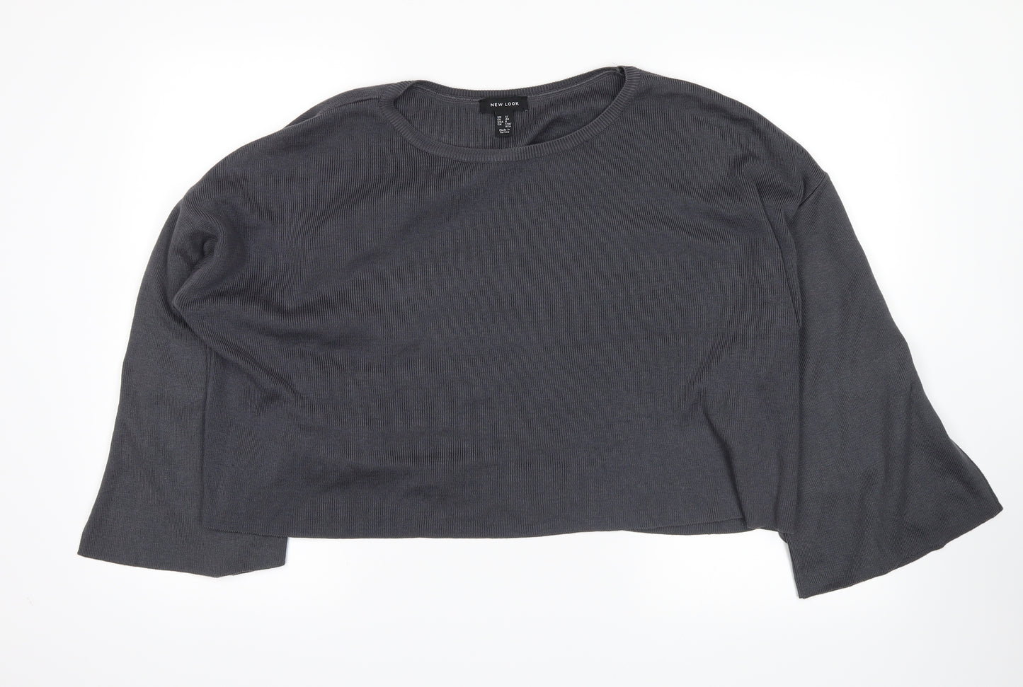 New Look Womens Grey   Pullover Jumper Size 12