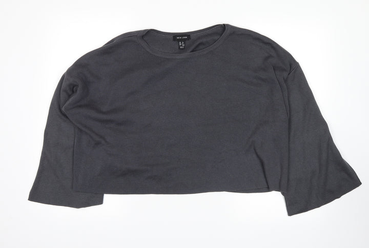 New Look Womens Grey   Pullover Jumper Size 12