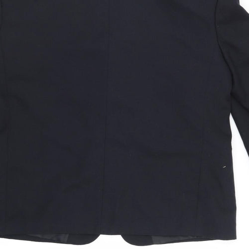 emporium Mens Black   Jacket Blazer Size 40