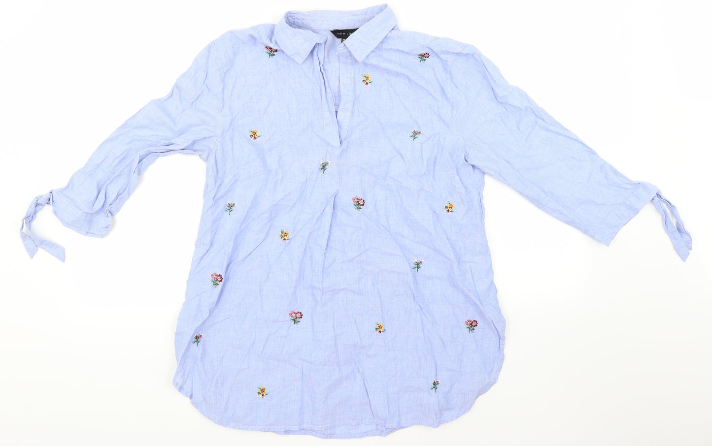 NewLook Womens Blue   Basic T-Shirt Size 10
