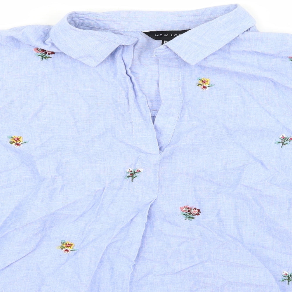 NewLook Womens Blue   Basic T-Shirt Size 10