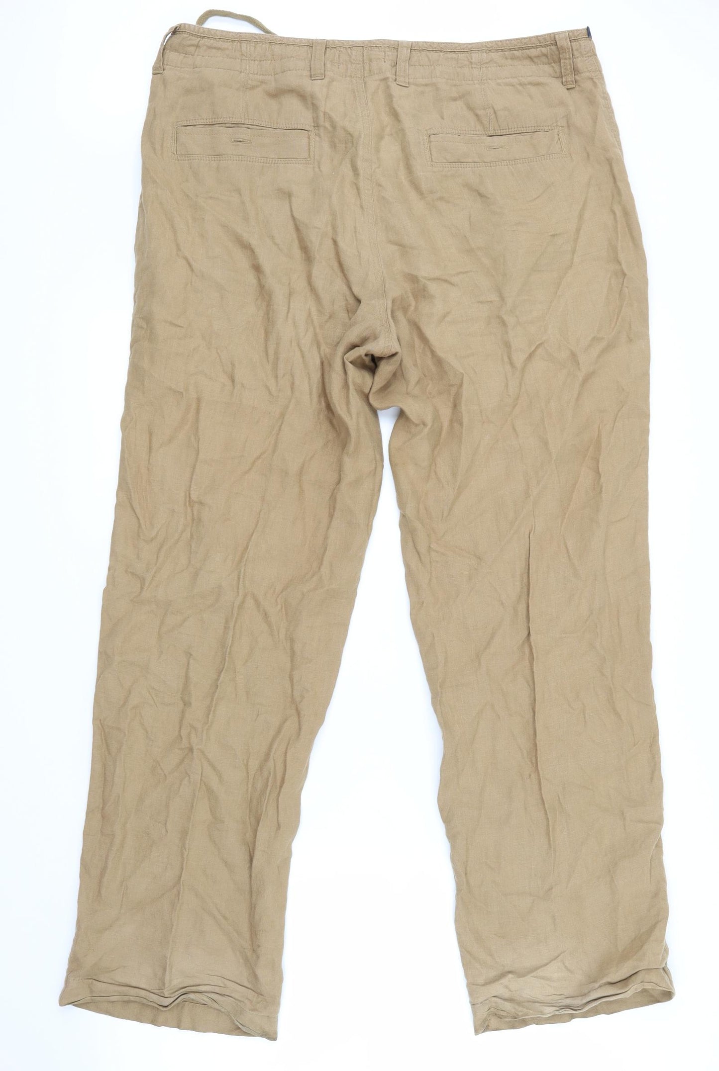Blue Harbour Mens Brown   Trousers  Size 36 L31 in