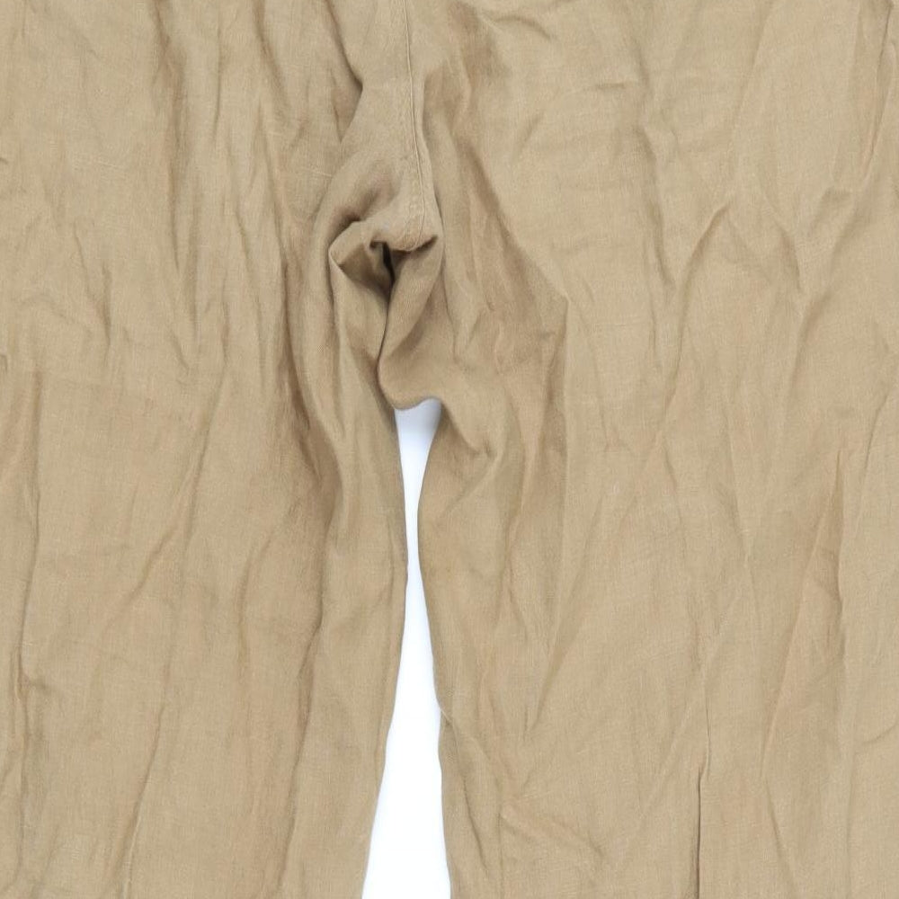Blue Harbour Mens Brown   Trousers  Size 36 L31 in