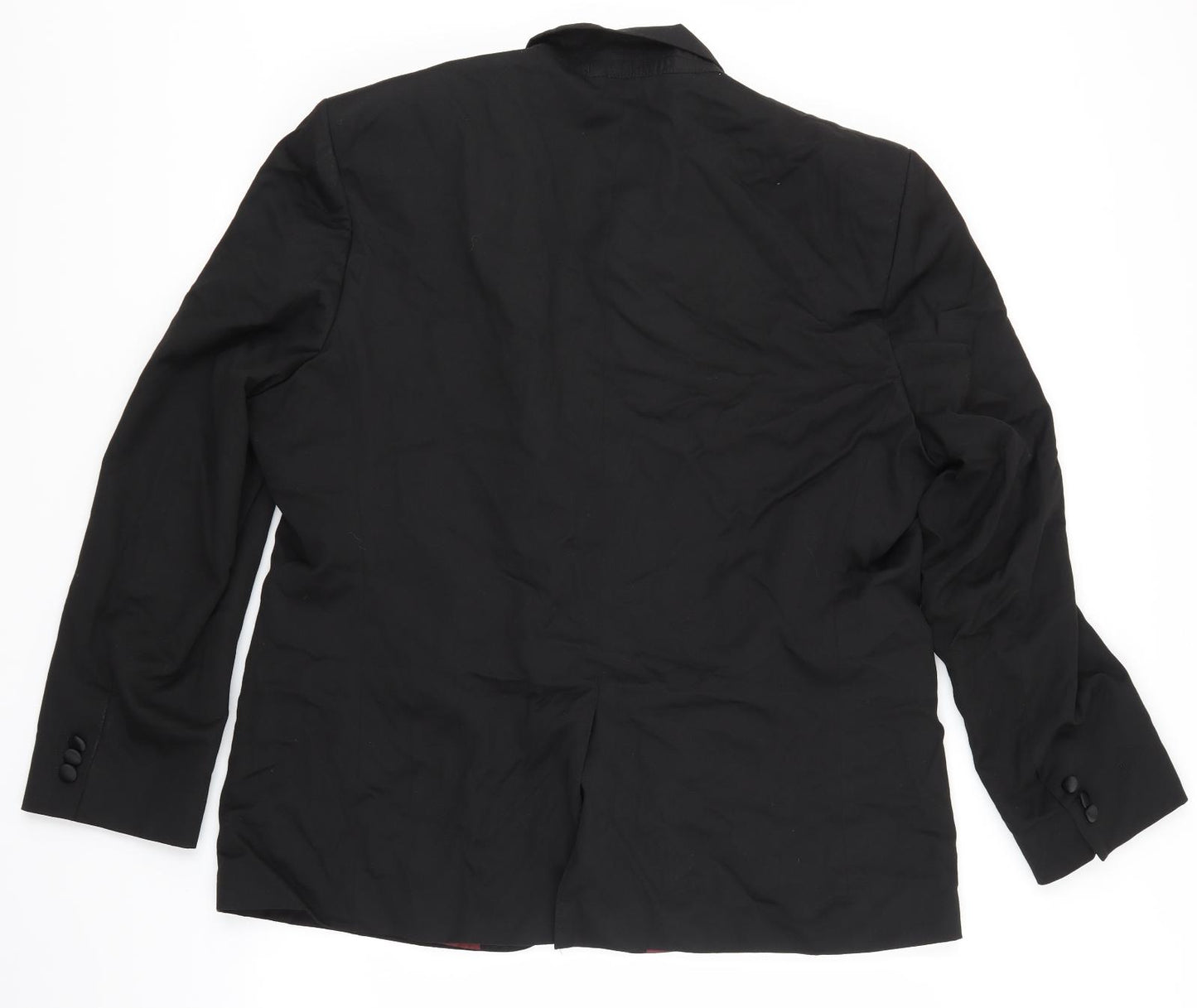M&S Mens Black   Jacket Blazer Size 48