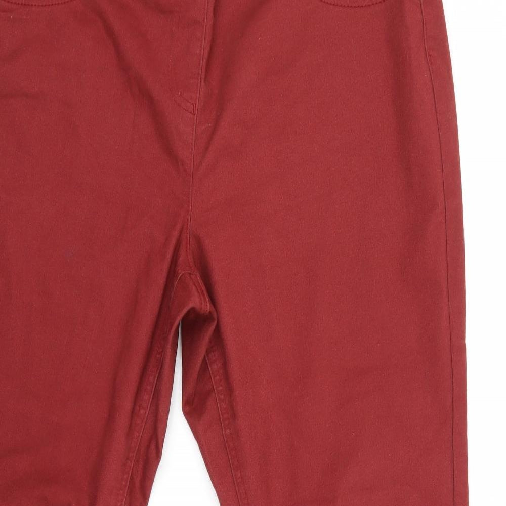 George Womens Red   Jegging Jeans Size 18