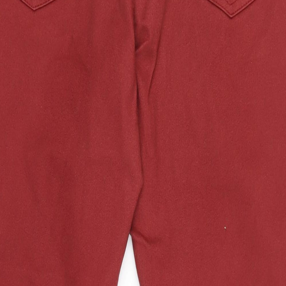 George Womens Red   Jegging Jeans Size 18