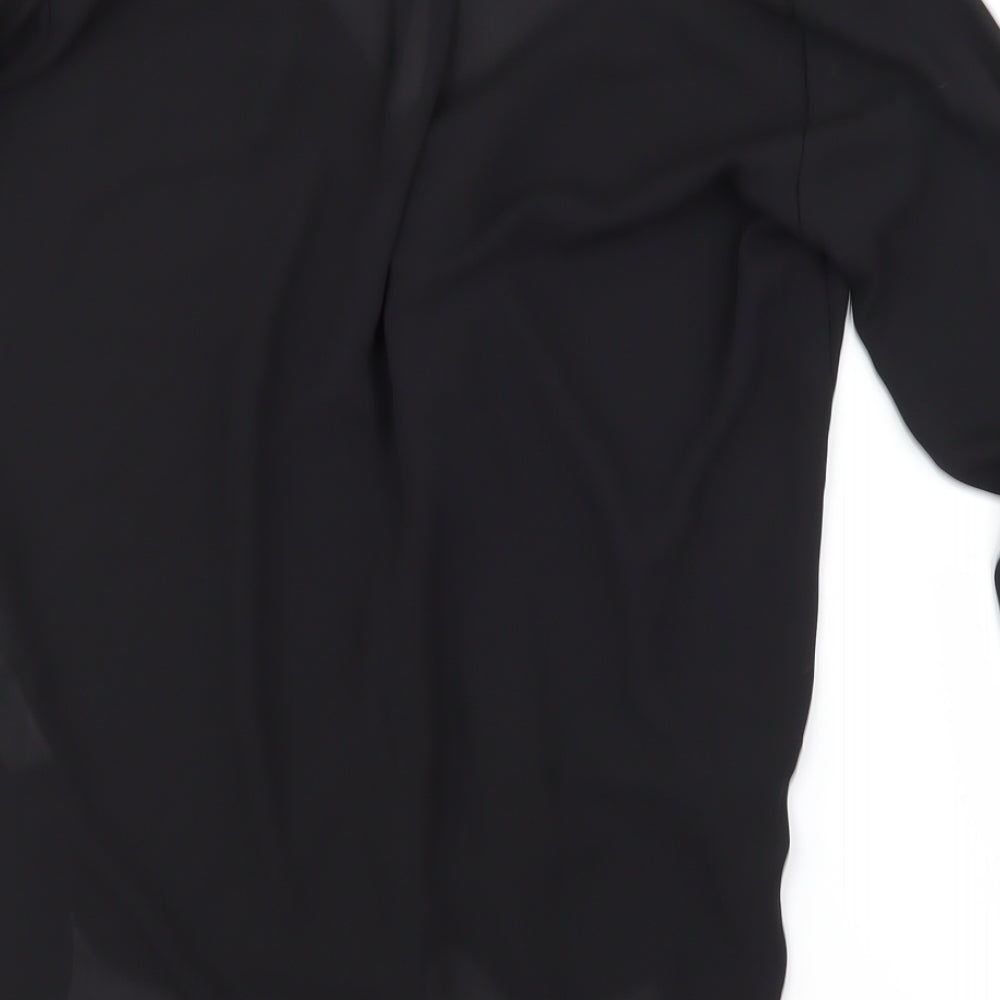 Primark Womens Black   Basic Button-Up Size 10