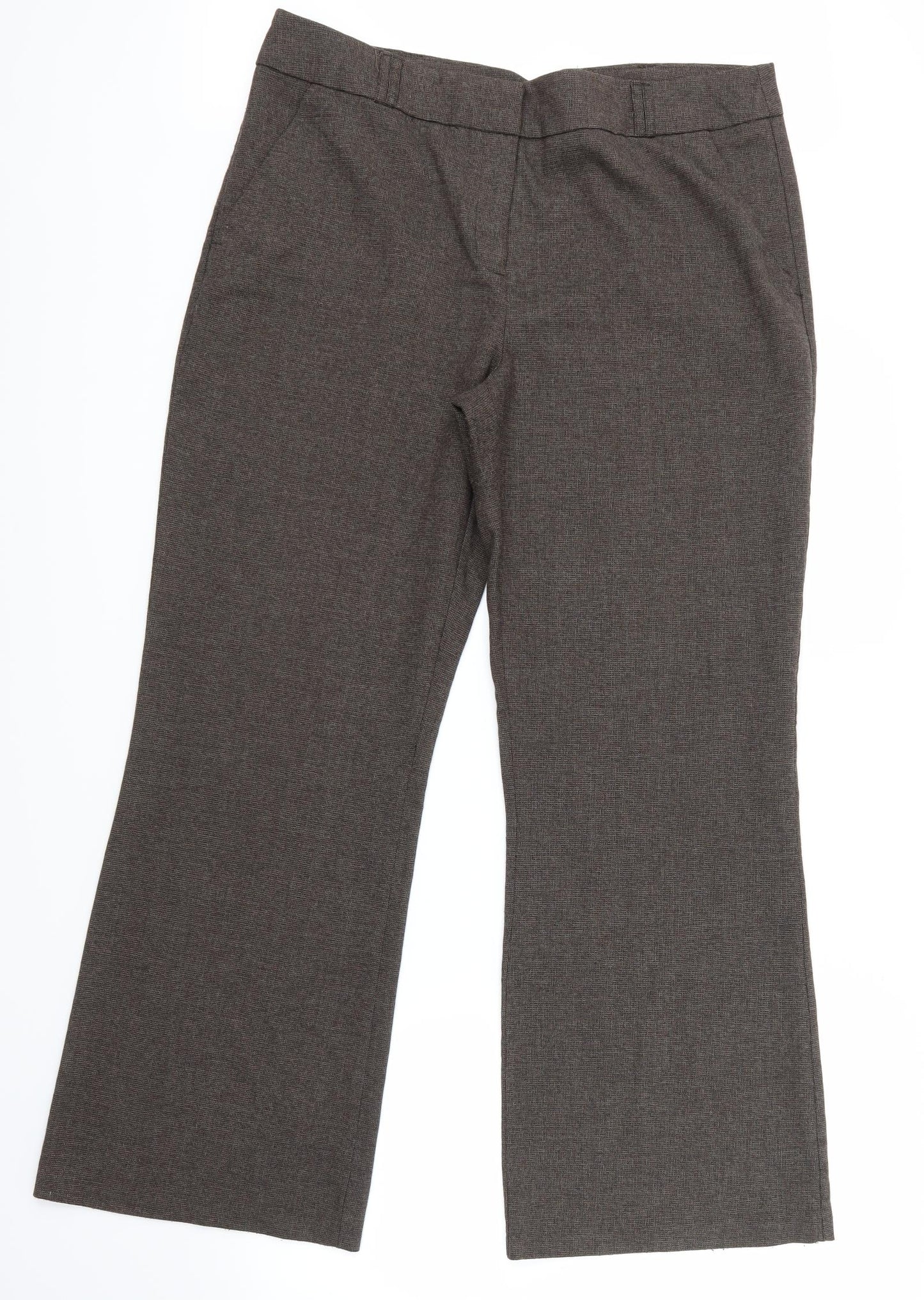 Moda Womens Brown   Trousers  Size 16