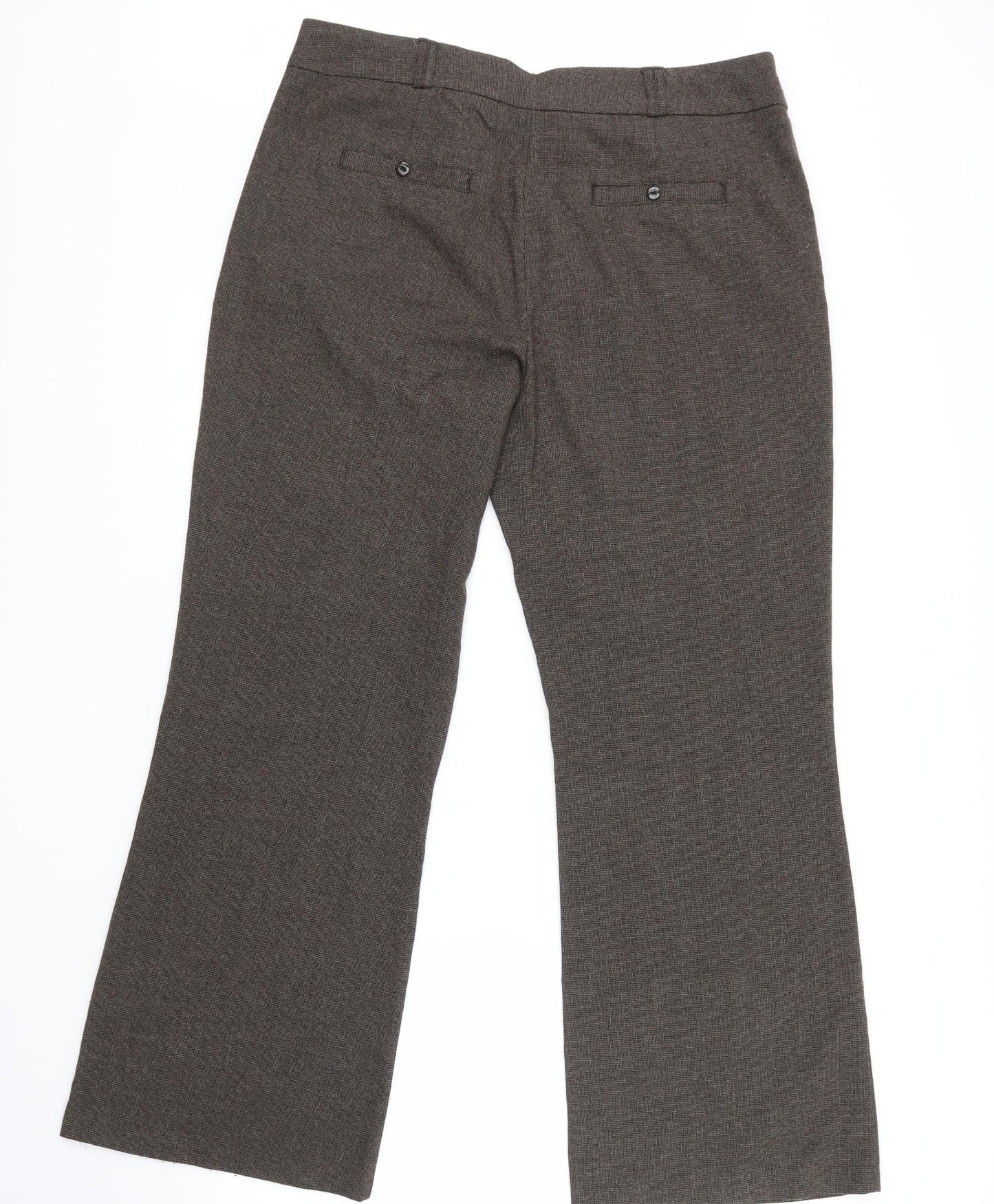 Moda Womens Brown   Trousers  Size 16