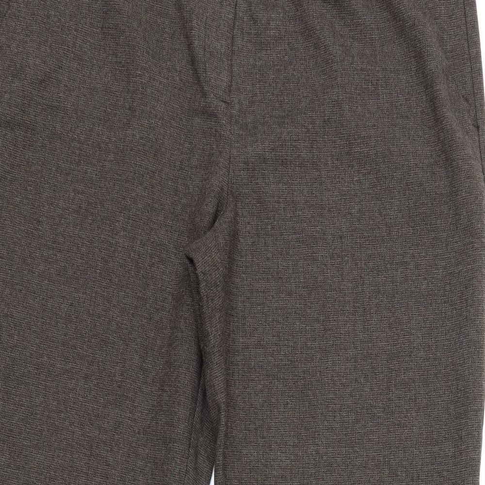 Moda Womens Brown   Trousers  Size 16