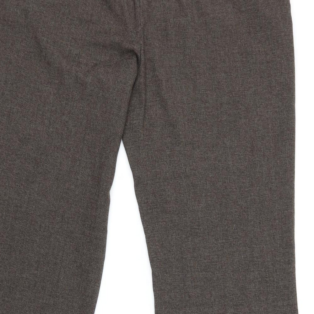 Moda Womens Brown   Trousers  Size 16
