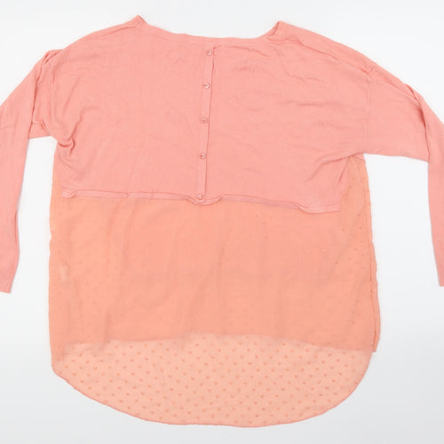 Bonmarché Womens Pink   Basic Blouse Size M