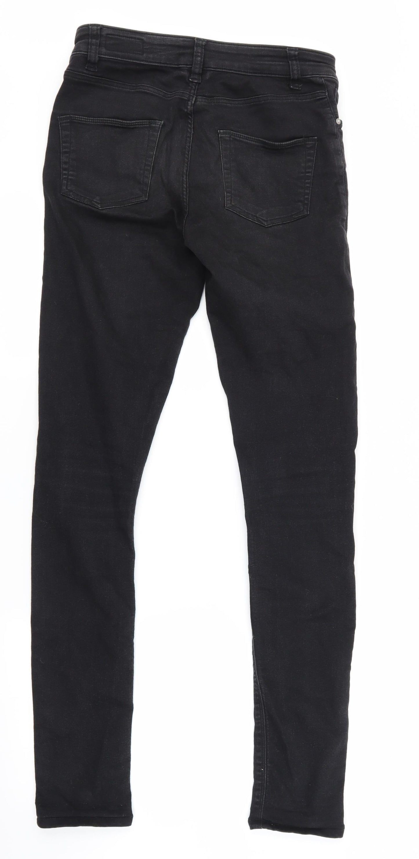 ASOS Womens Black   Skinny Jeans Size 10 L34 in