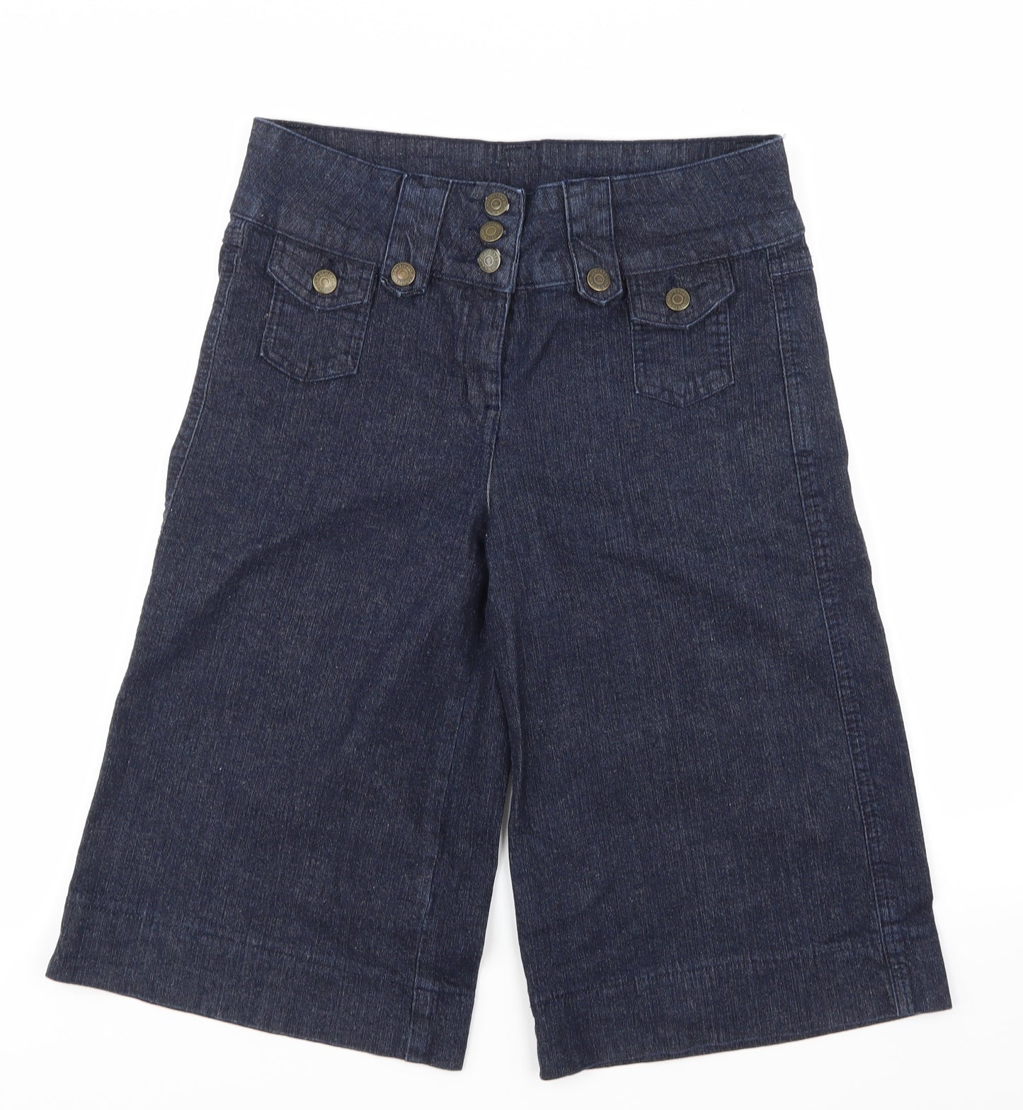 Primark Womens Blue   Boyfriend Shorts Size 10