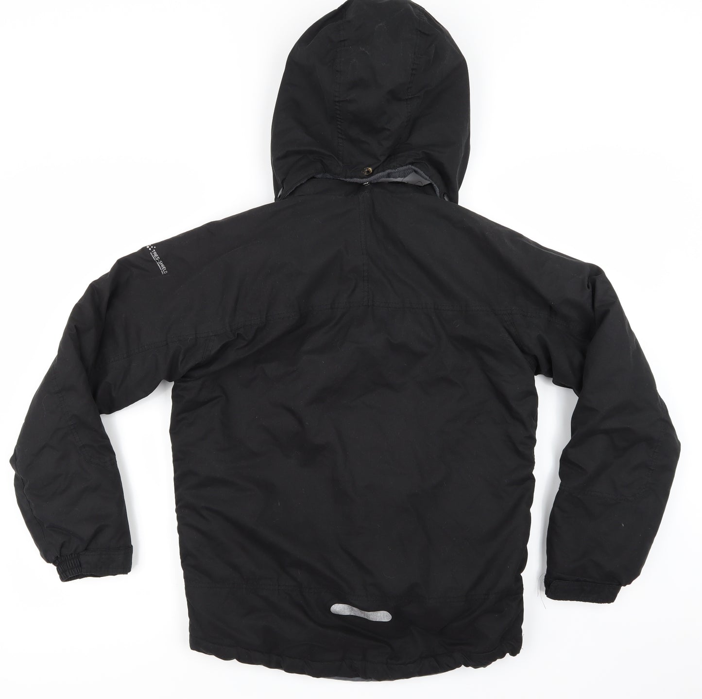 Trespass Boys Black   Puffer Jacket Coat Size 11-12 Years