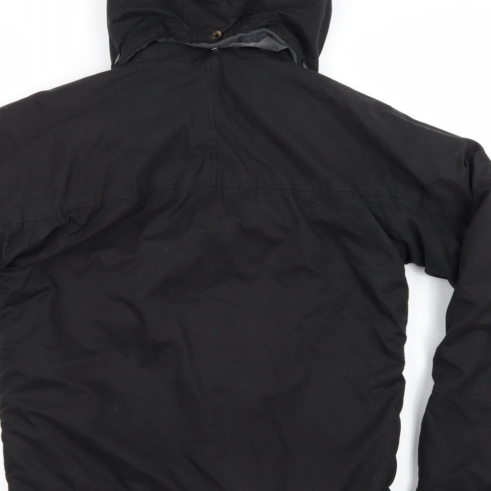 Trespass Boys Black   Puffer Jacket Coat Size 11-12 Years