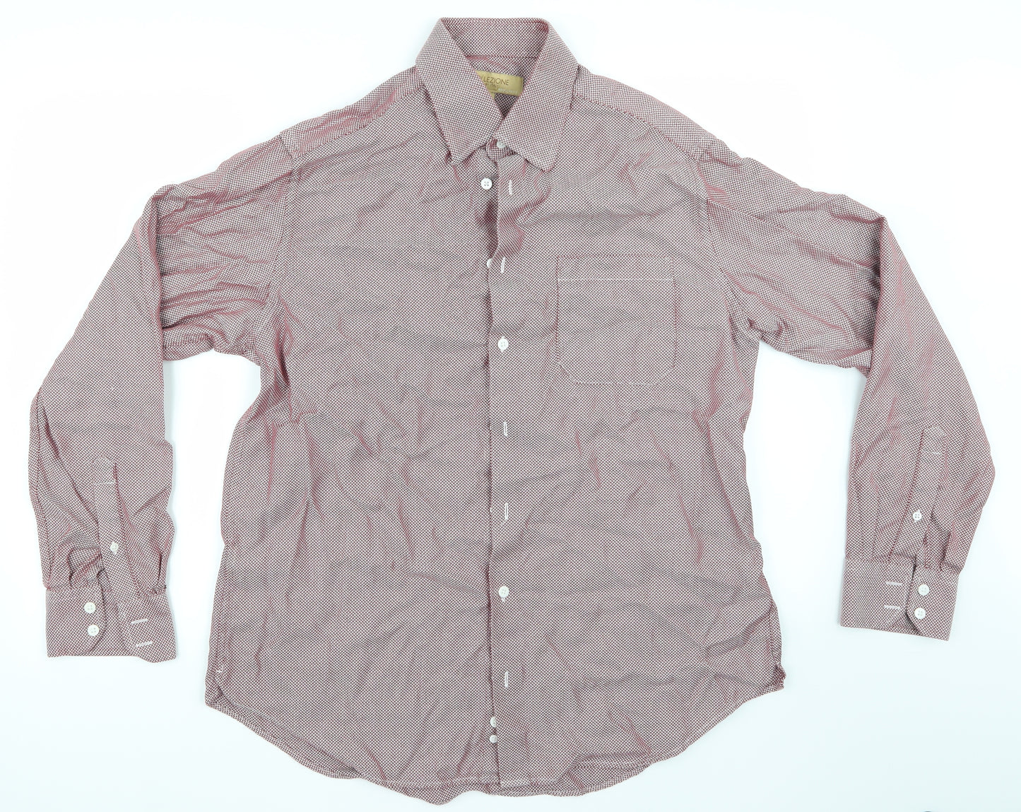 collezione Mens Purple    Button-Up Size L