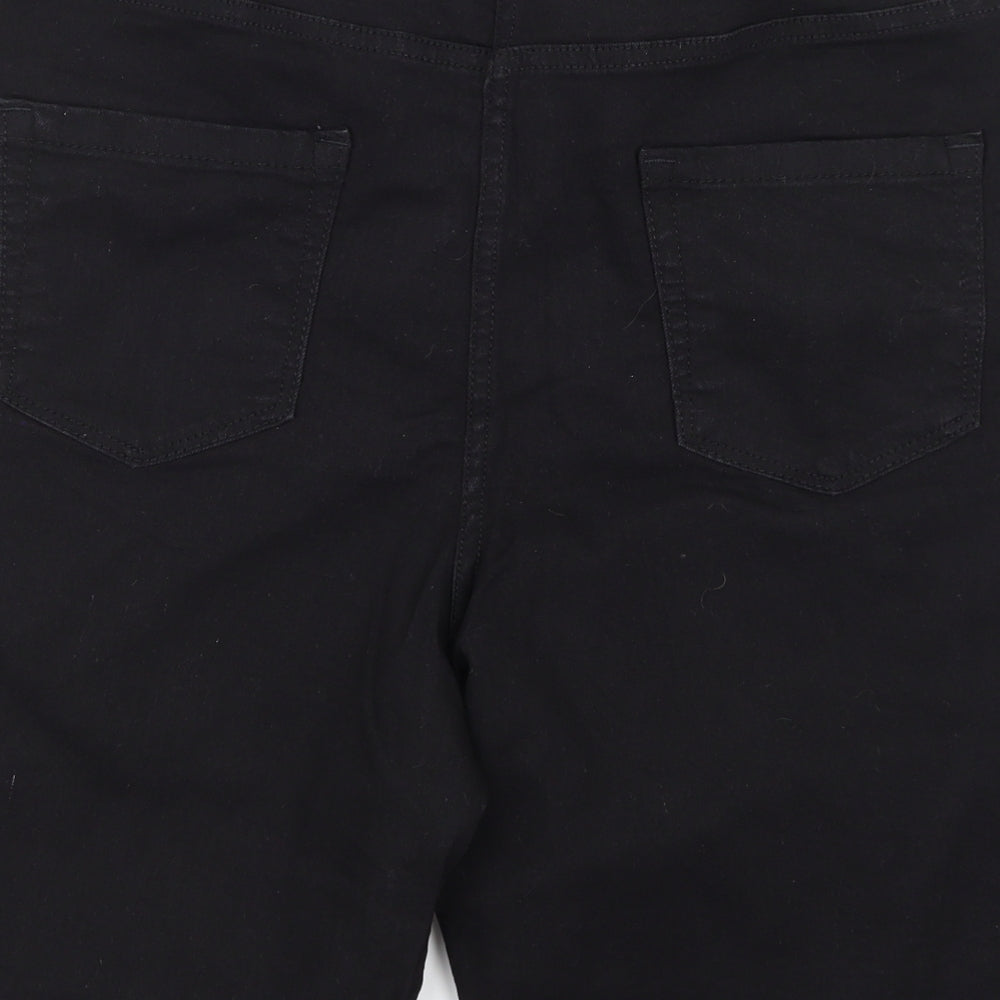 Pep&Co Womens Black   Boyfriend Shorts Size 16