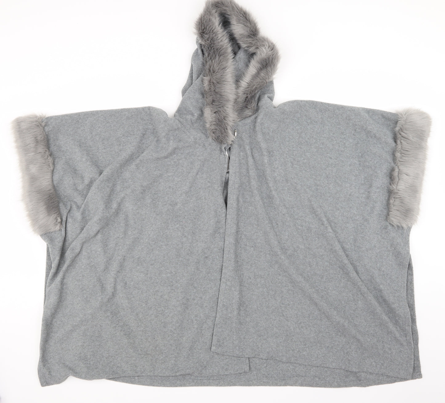 F&F Womens Grey   Cape Jumper One Size