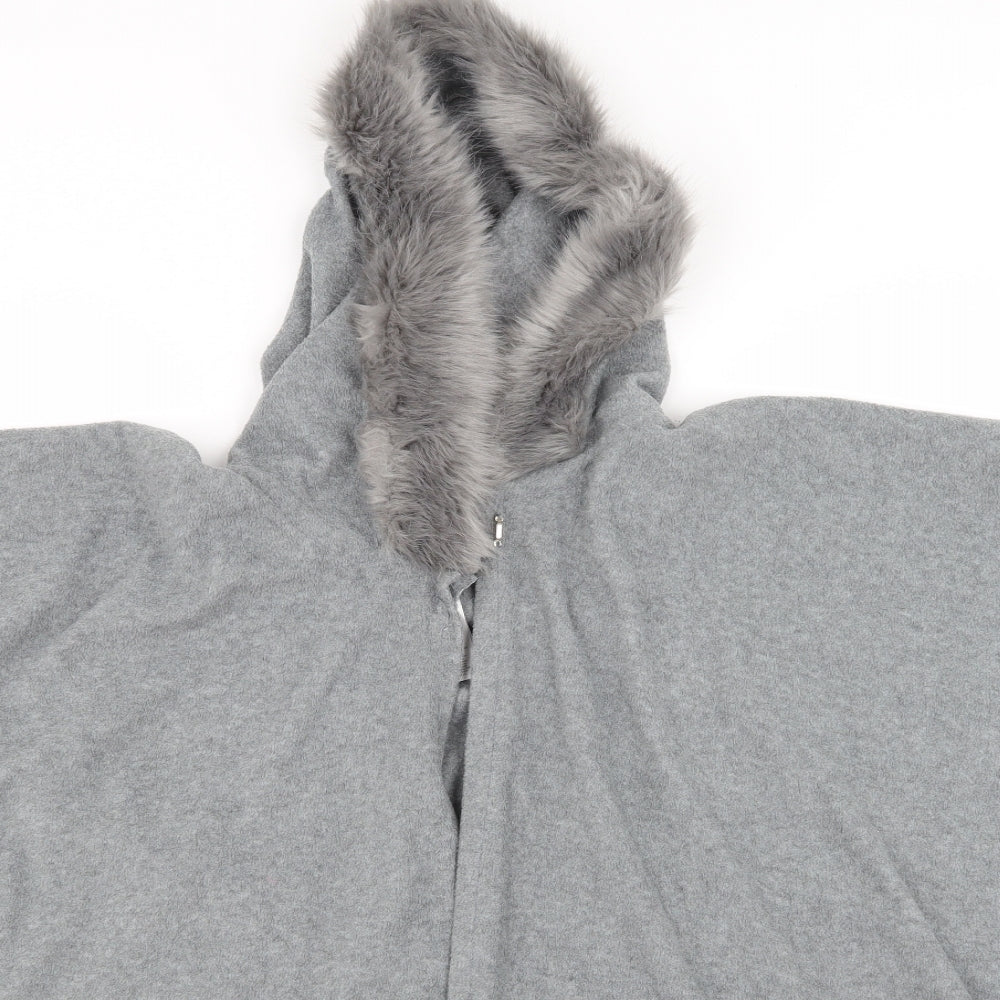 F&F Womens Grey   Cape Jumper One Size
