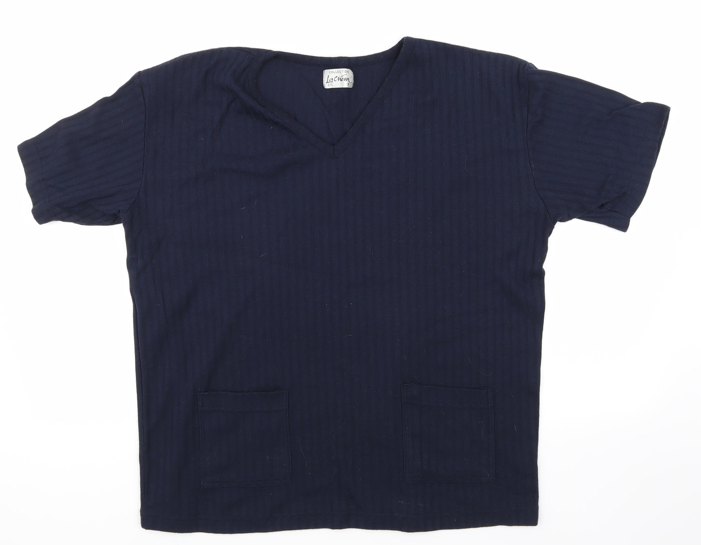 La Chem Womens Blue   Basic T-Shirt Size S
