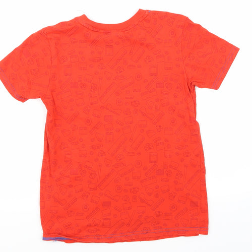 George Boys Red   Pullover T-Shirt Size 9 Years  - Lego