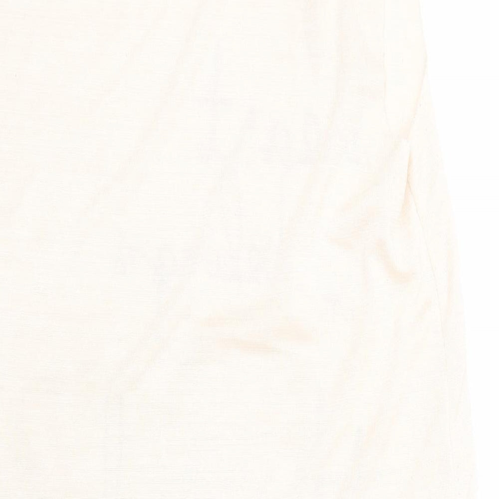 River Isalnd Womens Beige   Basic T-Shirt Size 12