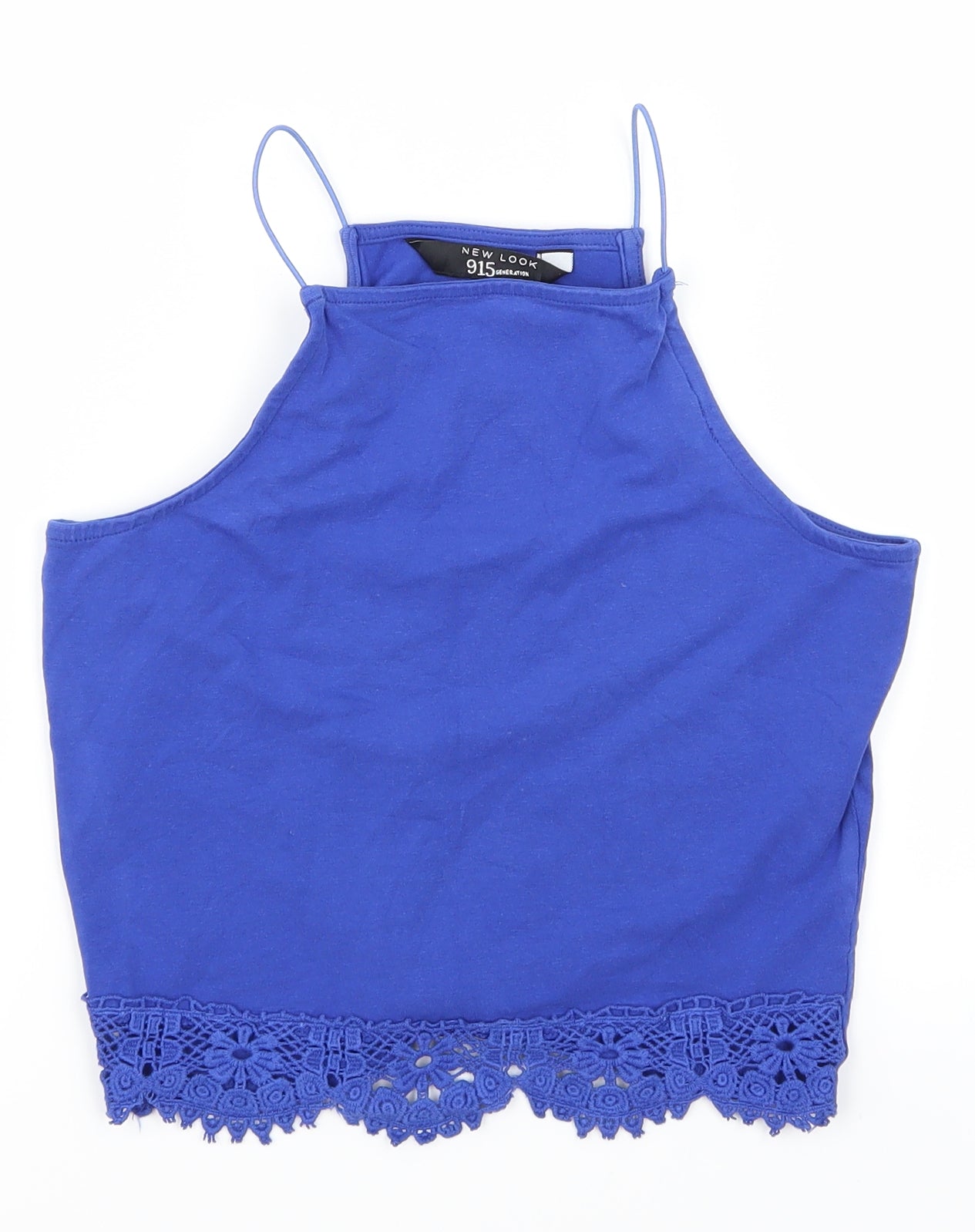 NewLook Girls Blue   Basic Tank Size 12-13 Years