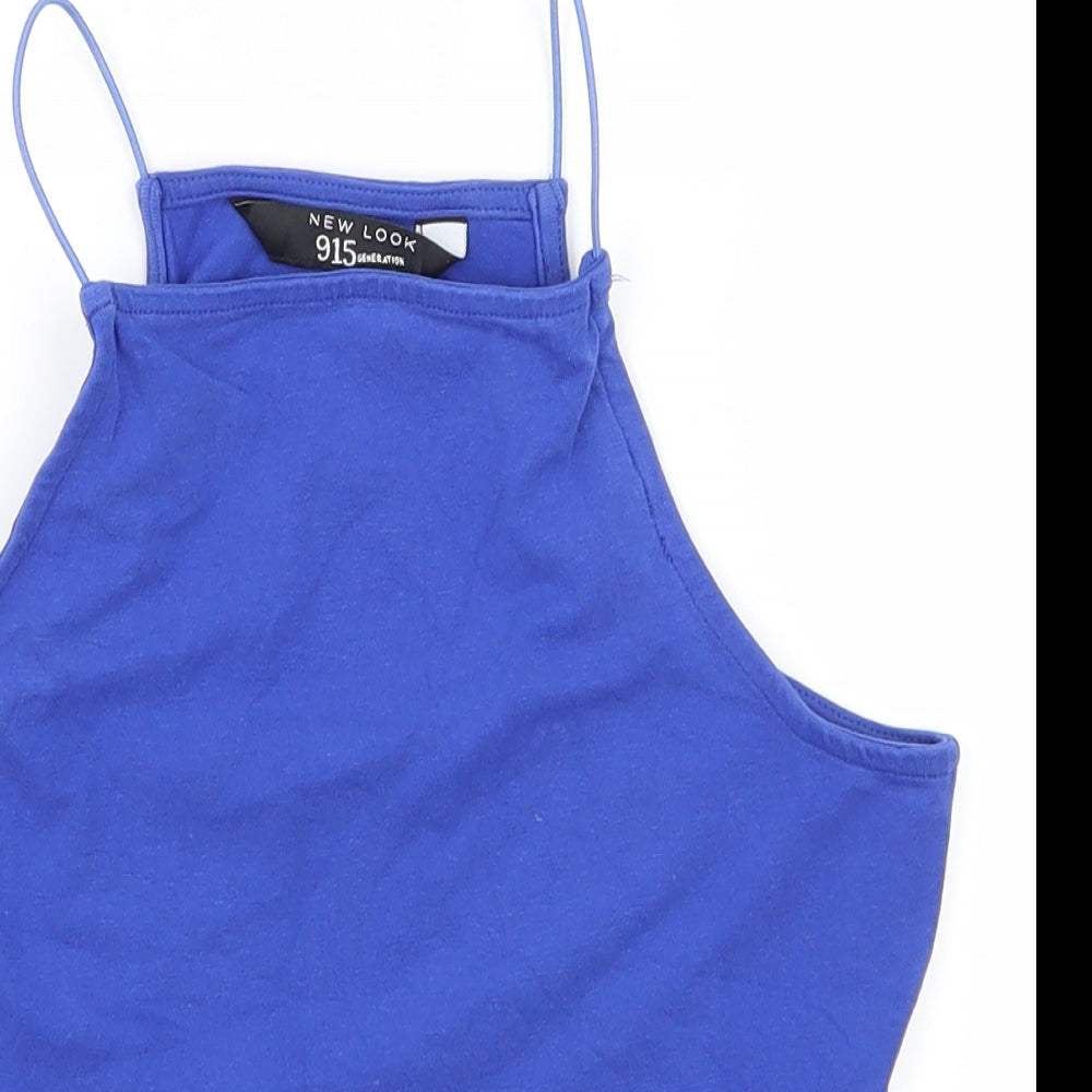 NewLook Girls Blue   Basic Tank Size 12-13 Years