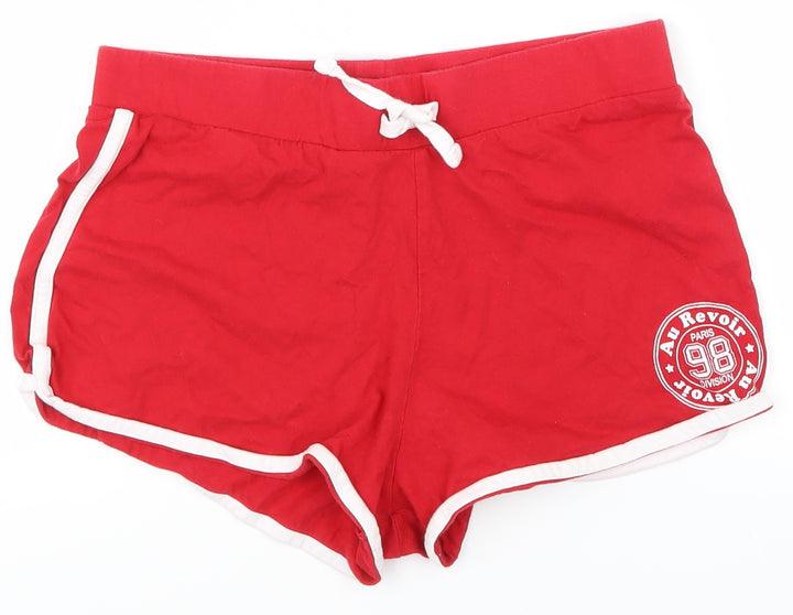 NewLook Girls Red Cami Sleep Shorts Size M