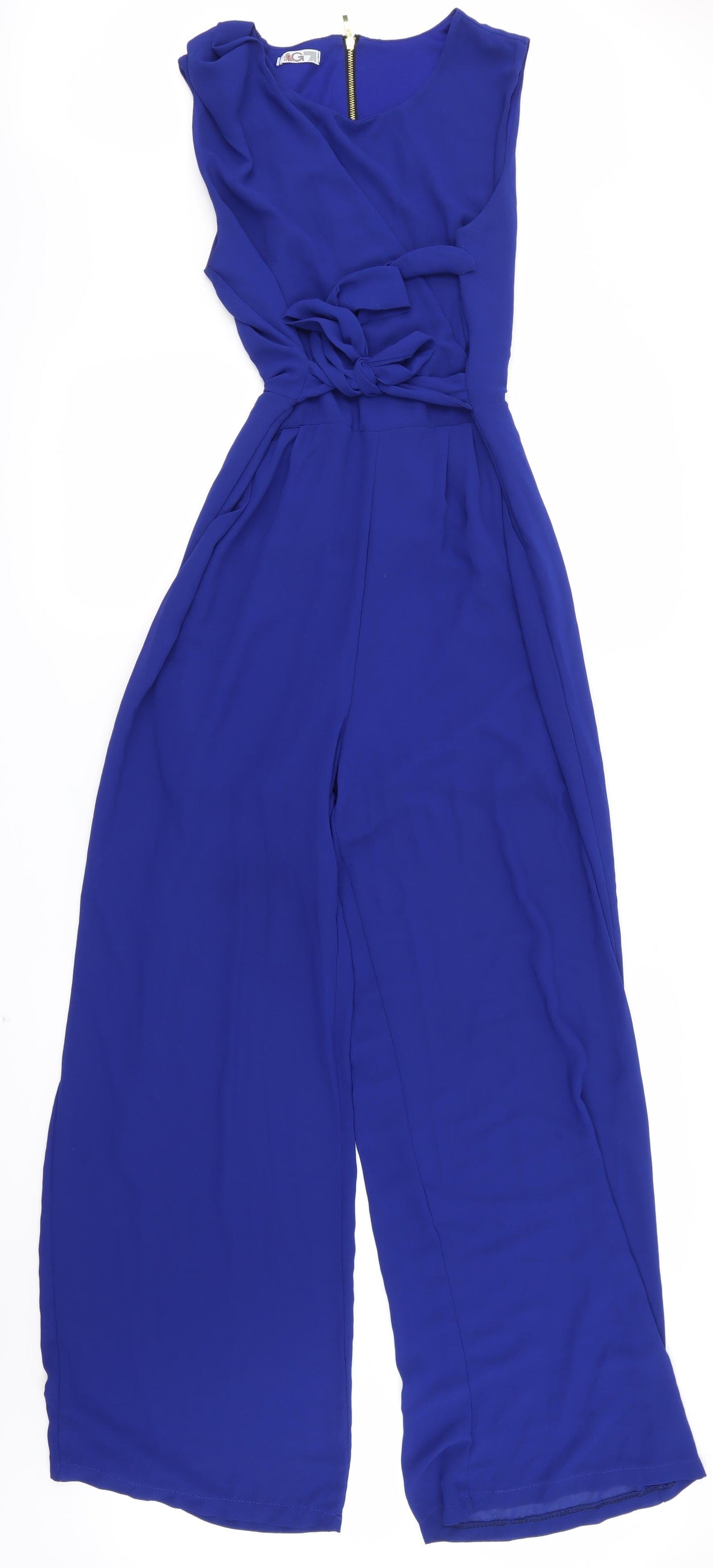 G7 Womens Blue   Jumpsuit One-Piece Size 10
