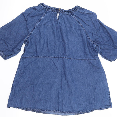 TU Womens Blue   Basic T-Shirt Size 18